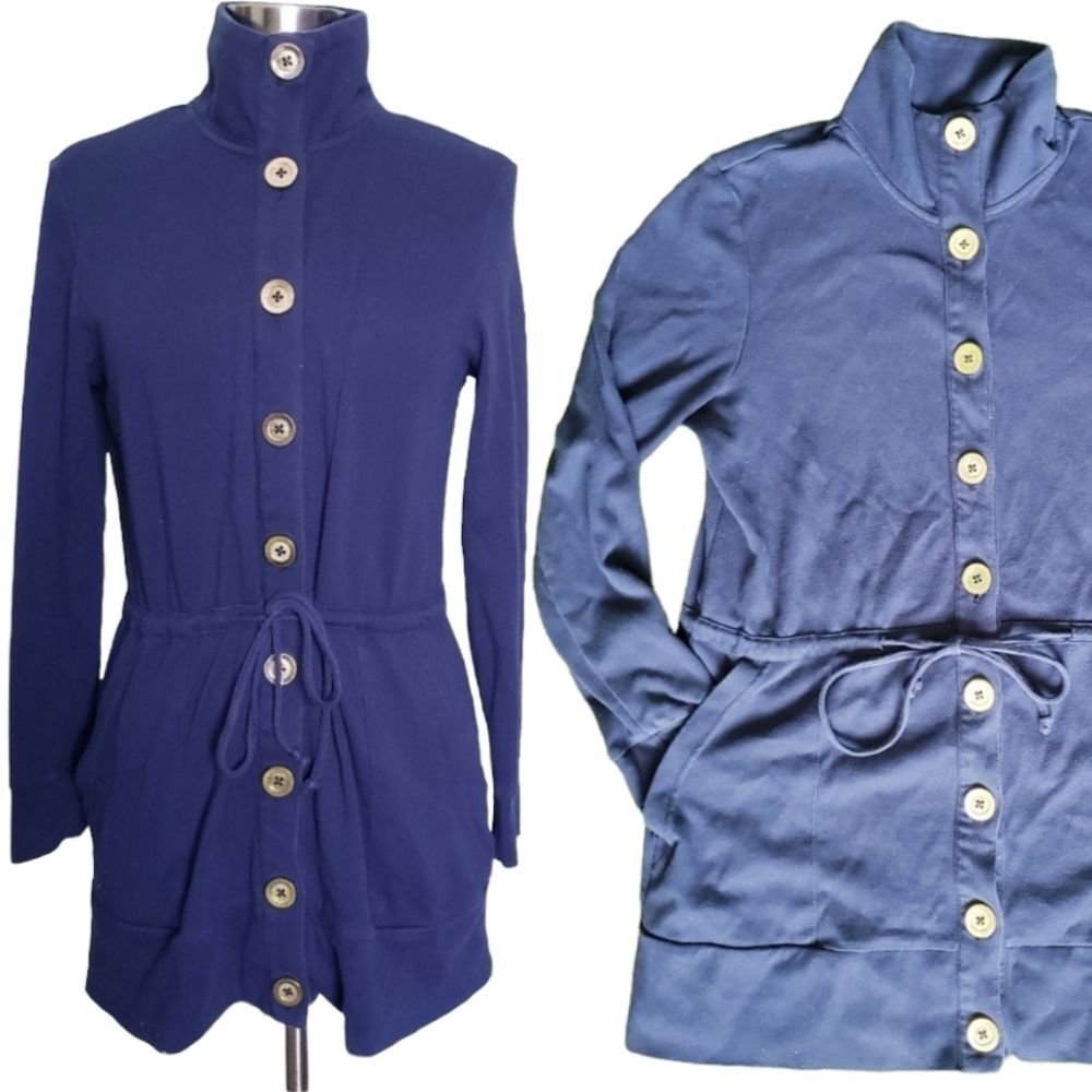Jaclyn Smith Navy Blue LightWeight Jacket